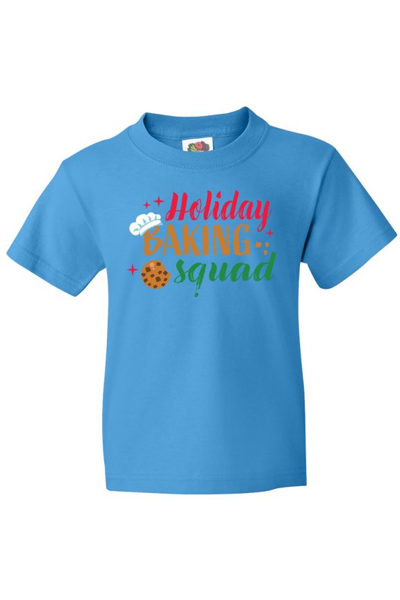 Christmas Holiday Baking Squad Youth T-Shirt