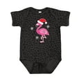 thumbnail image 1 of Inktastic Christmas Holiday Cute Flamingo Girls Baby Bodysuit, 1 of 5