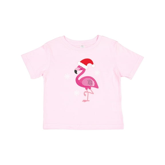 Inktastic Christmas Holiday Cute Flamingo Girls Baby T-Shirt
