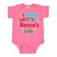 thumbnail image 1 of Inktastic Christmas I Light up Nonna's Life Boys or Girls Baby Bodysuit, 1 of 5