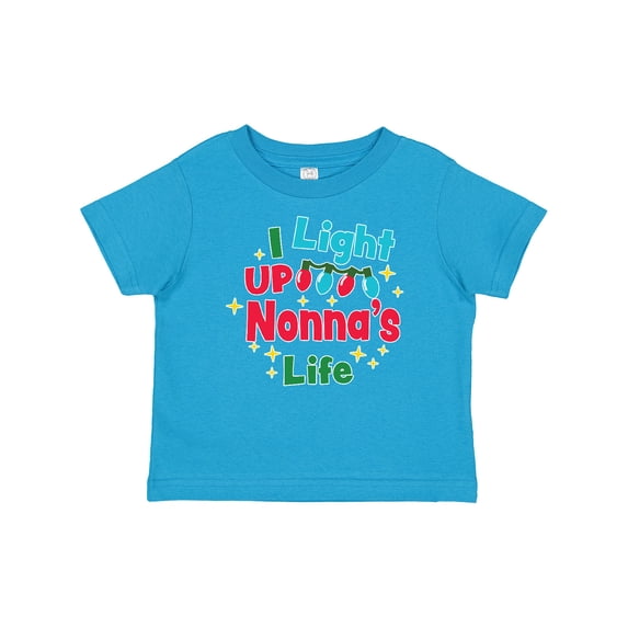 Inktastic Christmas I Light up Nonna's Life Boys or Girls Baby T-Shirt