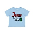 thumbnail image 1 of Inktastic Christmas Jesus is the Reason with Green Plaid Tree Boys or Girls Toddler T-Shirt, 1 of 5