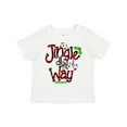 thumbnail image 1 of Inktastic Christmas Jingle All the Way with Music Notes and Holly Boys or Girls Toddler T-Shirt, 1 of 5