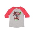 thumbnail image 1 of Inktastic Christmas Jingle All the Way with Music Notes and Holly Boys or Girls Toddler T-Shirt, 1 of 5