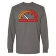 thumbnail image 1 of Inktastic Christmas Jolly Meter Bah Humbug Long Sleeve T-Shirt, 1 of 5