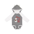 thumbnail image 1 of Inktastic Christmas Let it Snow Cute Snow Man with Snowflakes Boys or Girls Long Sleeve Baby Bodysuit, 1 of 5