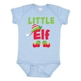 thumbnail image 1 of Inktastic Christmas Little Elf Boys or Girls Baby Bodysuit, 1 of 5