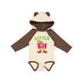 thumbnail image 1 of Inktastic Christmas Little Elf Boys or Girls Long Sleeve Baby Bodysuit, 1 of 5