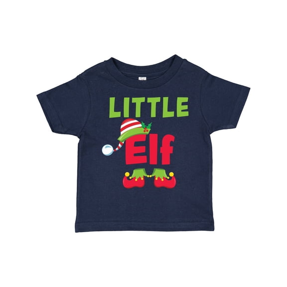 Inktastic Christmas Little Elf Boys or Girls Toddler T-Shirt