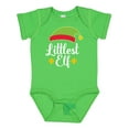 thumbnail image 1 of Inktastic Christmas Littlest Elf Holiday Boys or Girls Baby Bodysuit, 1 of 5