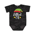 thumbnail image 1 of Inktastic Christmas Littlest Elf Holiday Boys or Girls Baby Bodysuit, 1 of 5