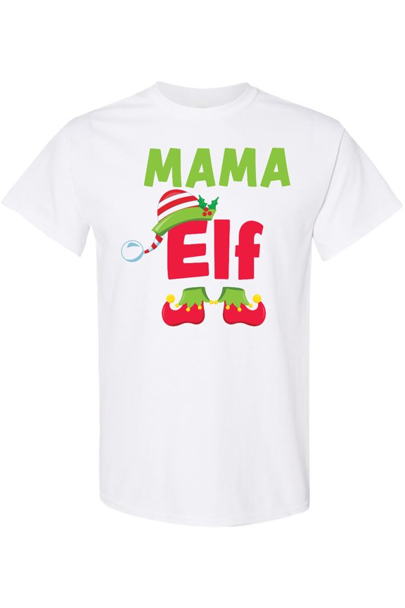 Christmas Mama Elf T-Shirt