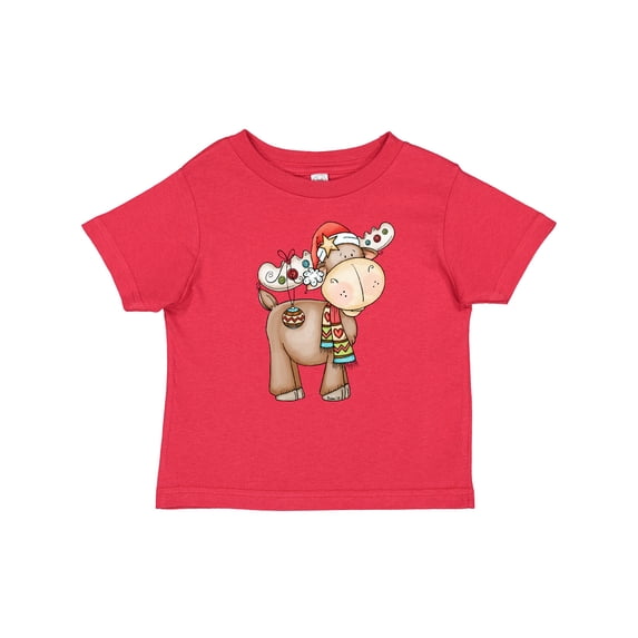 Inktastic Christmas Molly Moose Boys or Girls Baby T-Shirt