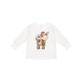 thumbnail image 1 of Inktastic Christmas Molly Moose Boys or Girls Long Sleeve Toddler T-Shirt, 1 of 5