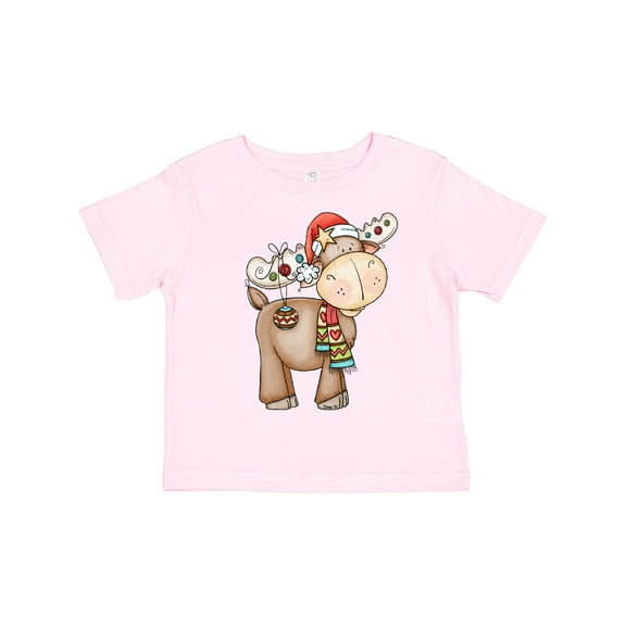 Inktastic Christmas Molly Moose Boys or Girls Toddler T-Shirt