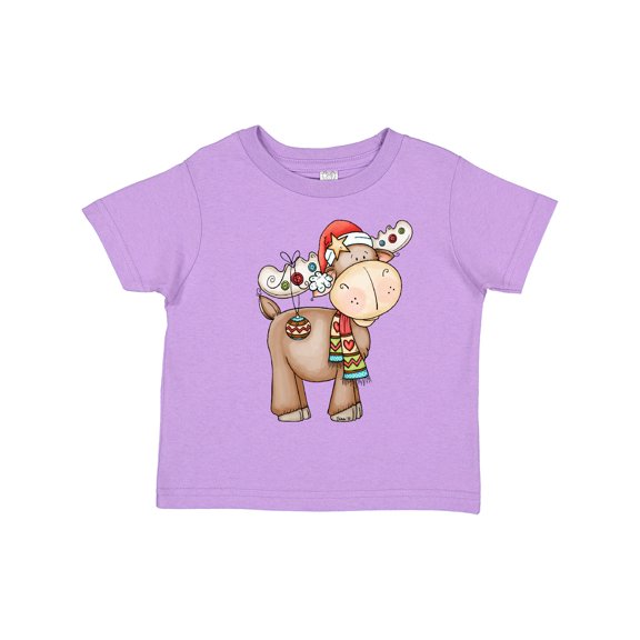 Inktastic Christmas Molly Moose Boys or Girls Toddler T-Shirt