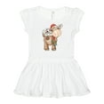 thumbnail image 1 of Inktastic Christmas Molly Moose Girls Baby Dress, 1 of 5