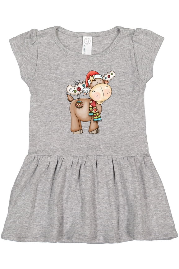 Christmas Molly Moose Girls Toddler Dress
