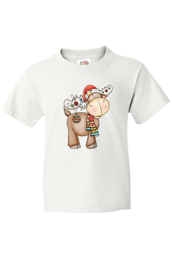 Christmas Molly Moose Youth T-Shirt