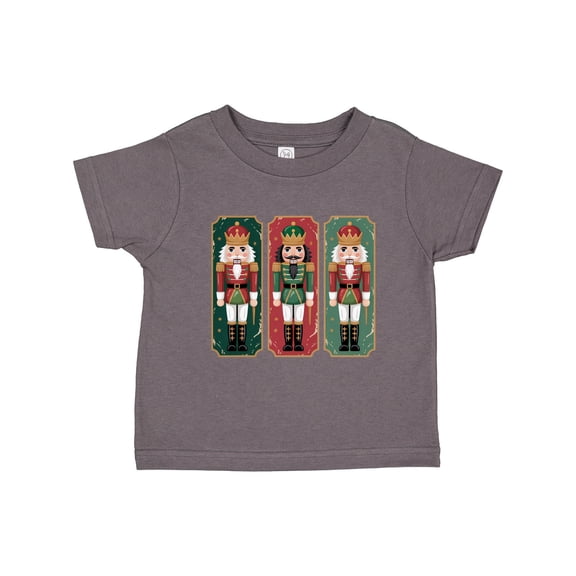 Inktastic Christmas Nutcracker Trio Boys or Girls Toddler T-Shirt