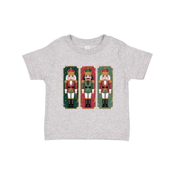 Inktastic Christmas Nutcracker Trio Boys or Girls Toddler T-Shirt