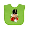 thumbnail image 1 of Inktastic Christmas Nutcracker in Red Boys or Girls Baby Bib, 1 of 4