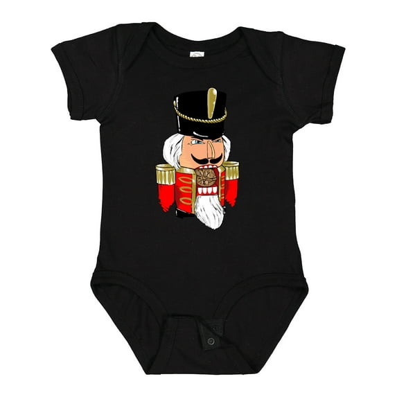 Inktastic Christmas Nutcracker in Red Boys or Girls Baby Bodysuit