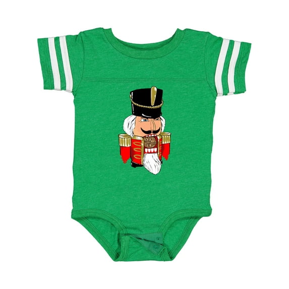 Inktastic Christmas Nutcracker in Red Boys or Girls Baby Bodysuit