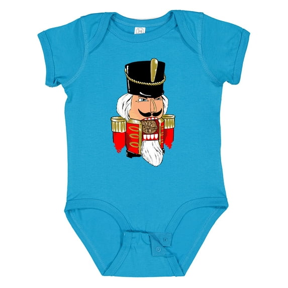 Inktastic Christmas Nutcracker in Red Boys or Girls Baby Bodysuit