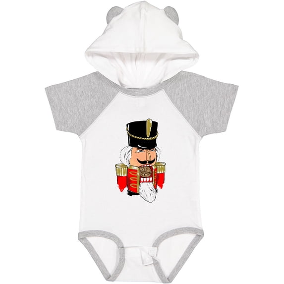 Inktastic Christmas Nutcracker in Red Boys or Girls Baby Bodysuit