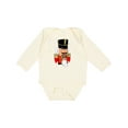 thumbnail image 1 of Inktastic Christmas Nutcracker in Red Boys or Girls Long Sleeve Baby Bodysuit, 1 of 5