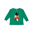 thumbnail image 1 of Inktastic Christmas Nutcracker in Red Boys or Girls Long Sleeve Toddler T-Shirt, 1 of 5