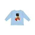 thumbnail image 1 of Inktastic Christmas Nutcracker in Red Boys or Girls Long Sleeve Toddler T-Shirt, 1 of 5