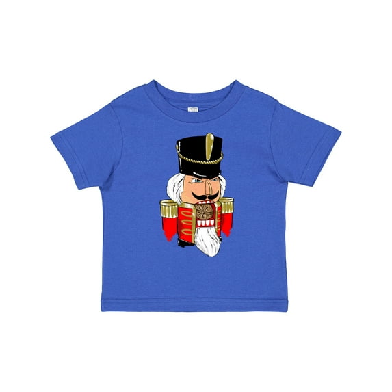 Inktastic Christmas Nutcracker in Red Boys or Girls Toddler T-Shirt