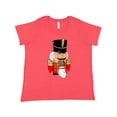thumbnail image 1 of Inktastic Christmas Nutcracker in Red Women's Plus Size T-Shirt, 1 of 5