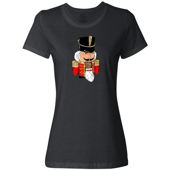 Inktastic Christmas Nutcracker in Red Women's T-Shirt