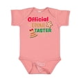thumbnail image 1 of Inktastic Christmas Official Cookie Taster with Bell and Star Cookie Boys or Girls Baby Bodysuit, 1 of 5