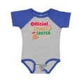 thumbnail image 1 of Inktastic Christmas Official Cookie Taster with Bell and Star Cookie Boys or Girls Baby Bodysuit, 1 of 5