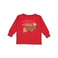 thumbnail image 1 of Inktastic Christmas Official Cookie Taster with Bell and Star Cookie Boys or Girls Long Sleeve Toddler T-Shirt, 1 of 5