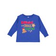 thumbnail image 1 of Inktastic Christmas Official Cookie Taster with Bell and Star Cookie Boys or Girls Long Sleeve Toddler T-Shirt, 1 of 5