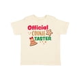 thumbnail image 1 of Inktastic Christmas Official Cookie Taster with Bell and Star Cookie Boys or Girls Toddler T-Shirt, 1 of 5