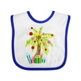 thumbnail image 1 of Inktastic Christmas Palm Tree with Presents Boys or Girls Baby Bib, 1 of 4
