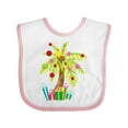 thumbnail image 1 of Inktastic Christmas Palm Tree with Presents Boys or Girls Baby Bib, 1 of 4