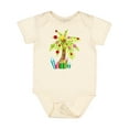 thumbnail image 1 of Inktastic Christmas Palm Tree with Presents Boys or Girls Baby Bodysuit, 1 of 5