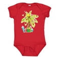 thumbnail image 1 of Inktastic Christmas Palm Tree with Presents Boys or Girls Baby Bodysuit, 1 of 5