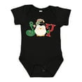 thumbnail image 1 of Inktastic Christmas Penguin Joy 2 Boys or Girls Baby Bodysuit, 1 of 5