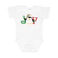 thumbnail image 1 of Inktastic Christmas Penguin Joy 2 Boys or Girls Baby Bodysuit, 1 of 5