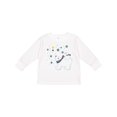 thumbnail image 1 of Inktastic Christmas Polar Bear and Cub with a Star Boys or Girls Long Sleeve Toddler T-Shirt, 1 of 5