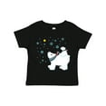 thumbnail image 1 of Inktastic Christmas Polar Bear and Cub with a star Boys or Girls Toddler T-Shirt, 1 of 5
