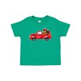 thumbnail image 1 of Inktastic Christmas Red Vintage Truck with Presents Boys or Girls Baby T-Shirt, 1 of 5